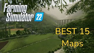 TOP 5 BEST MAPS OF 2023 FOR CONSOLE  Farming Simulator 22 [upl. by Aisset]