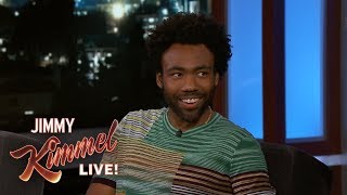 Donald Glover on Singing with Stevie Wonder [upl. by Orji]