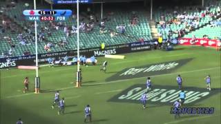 Waratahs Vs Force Highlights  Rd 2 2014 [upl. by Yelserp119]