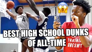 TOP 100 HIGH SCHOOL DUNKS OF ALLTIME [upl. by Ormand]