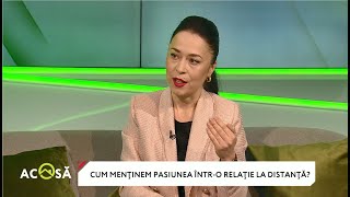 Relaţia la distanţă Cum menţii pasiunea în cuplu [upl. by Michaelina149]