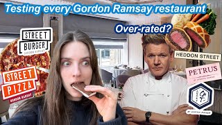 I tested EVERY GORDON RAMSAY restaurant [upl. by Reivad]