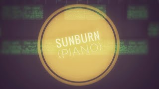 Sunburn  The Living Tombstone GarageBand Piano [upl. by Auhsohey]