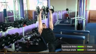 Top4 des exercices pour le Haut des Pectoraux  Muscler les pectoraux par All musculation [upl. by Sitnik]