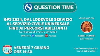 Tutorial GPS 2024 dal lodevole servizio al servizio civile universale fino ai percorsi abilitanti [upl. by Aelak]