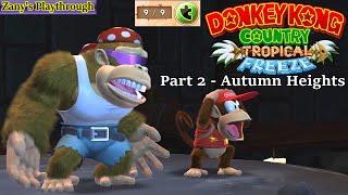 Donkey Kong Country Tropical Freeze Puzzle Piece Playthrough Part 2 [upl. by Caresse]