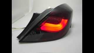 SWCelis LED Rückleuchten für Opel Corsa D 3Türer redsmoke SWTuning [upl. by Brooks539]