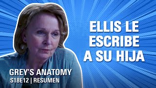 Greys Anatomy 18x12  La CARTA de ELLIS GREY  Resumen  PROMO 18x13 TRAILER [upl. by Yesor]