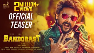 Bandobast  Official Teaser  Suriya Mohan Lal Arya  K V Anand  Harris Jayaraj  Subaskaran [upl. by Evreh]