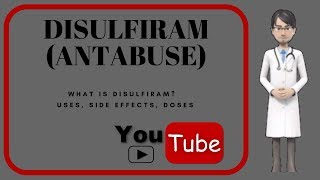 💊What is DISULFIRAM Side effects doses warnings and uses of disulfiram 500 mg Antabuse💊 [upl. by Bradford347]