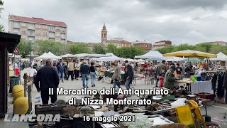 Il mercatino dellantiquariato a Nizza Monferrato [upl. by Neilson]