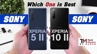 Sony Xperia 5 II vs Sony Xperia 10 II  Full Comparison ⚡ Which is Best [upl. by Bowles]