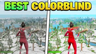 BEST Colorblind Mode in Fortnite Chapter 3 BEST COLORBLIND SETTINGS [upl. by Iror45]