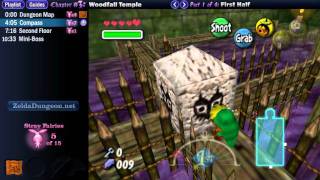 Legend of Zelda Majoras Mask Walkthrough 03 14 quotWoodfall Temple First Halfquot [upl. by Anila433]