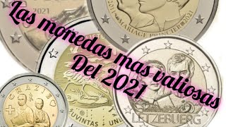 Monedas de 2 euros valiosas 2021 [upl. by Aohsoj]