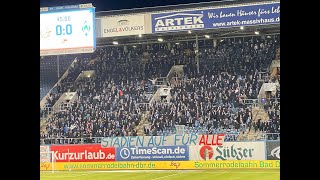 Intro amp Support im Spiel FC Hansa Rostock – SV Werder Bremen 12 11022022 [upl. by Shermie821]