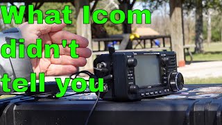 The Icom IC705s 5 Worst Features [upl. by Lati176]