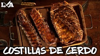 Las Mejores Costillas de Cerdo Ahumadas  Receta de Locos X el Asado [upl. by Britta]