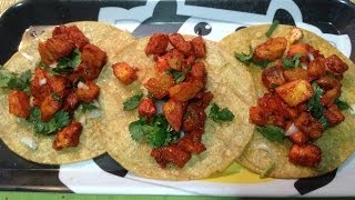 El sabor de Sabi tacos de pescado al pastor [upl. by Namyaw]