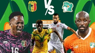 Le match entre la Côte d’Ivoire 🇨🇮 et le Mali 🇲🇱 [upl. by Yelyac]