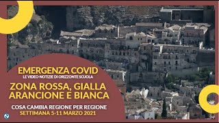 Covid i colori delle regioni Campania rossa Veneto arancione Tutte le novità AGGIORNATO [upl. by Simone]