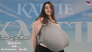 Kaitie  Plus Size Curvy  Top Heavy Model  модель плюссайз  Modèles aux courbes  Bio [upl. by Sybley]