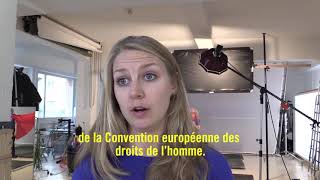 Initiative «juges étrangers» Pourquoi voter non Témoignage dAmélie [upl. by Milissa]