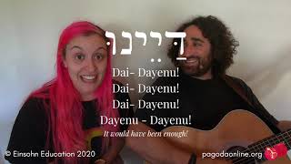 Dayenu Song  Passover [upl. by Alderson812]