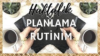 Haftalık Planlama Rutinim VLOG [upl. by Minni]