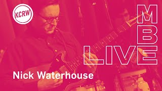 Nick Waterhouse performing quotMan Leaves Townquot live on KCRW [upl. by Gwenni]