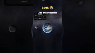 😈asteroid hitting earth vs moon🔥viralspace gamingsolarsystem universesolarsun sunset yt [upl. by Melton]