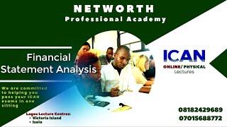 Financial Statement Analysis Class 1 [upl. by Keisling]