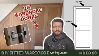 3 Doors  Fitted Wardrobe Tutorial for DIYers [upl. by Aimas655]