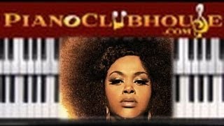 ♫ How to play quotGOLDENquot by Jill Scott piano tutorial lesson [upl. by Aniryt]