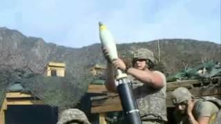 US Army Soldiers Provide Mortar Support In Afghanistan [upl. by Kaenel]