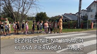 Bezpiecznie na pasach klasa pierwsza  ABC [upl. by Phenice]