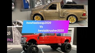 hwwheelswap Vs hwslabkrusher [upl. by Atinrehs]