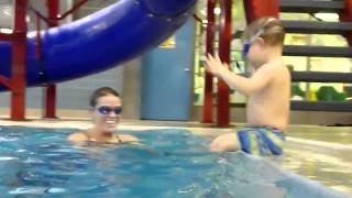 3yo William diving to 9 feet3m at the pool [upl. by Nannek]