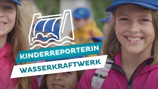 Kinderreporterin  Führung durch das Wasserkraftwerk💧 [upl. by Ardenia]