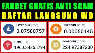 LEGIT PARAH  HIGH PAYING BITCOIN FAUCET DAFTAR LANGSUNG WD  BITCOIN NEWS [upl. by Akisey]