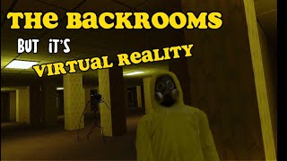 The Backrooms In Virtual Reality is HORRIFYING  Noclip VR [upl. by Xel124]