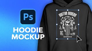 How to Make a Black Hoodie Mockup in Photoshop [upl. by Streetman]