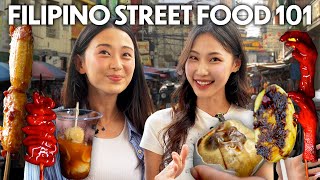 Introducing Filipino Street Food to Korean Content Creator Doobydobap [upl. by Dias684]