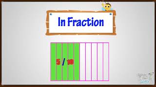 Converting Fractions to Decimals  Math  Grade 3 amp 4  Tutway [upl. by Enair]