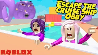 Roblox Escape the Cruise Ship Obby 🛳  ATTACKED BY ZOMBIES 🧟‍♂️ amp A GIANT OCTOPUS 🐙 [upl. by Arocahs22]