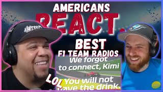 AMERICANS REACT TO THE BEST F1 TEAM RADIOS THIS DECADE  20102019  REAL FANS SPORTS [upl. by Truk]