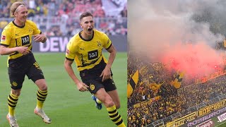 9 goli w meczu i niesamowita atmosfera na trybunach Borussia  Union bundesliga [upl. by Notselrahc212]