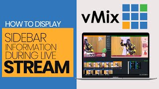 How to Display ads or Information During live Stream with Vmix [upl. by Bury]