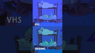 TOOTH VHS vs Original Animation Meme boyanddragon shorts [upl. by Aneel692]