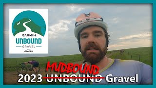 2023 UNBOUND Gravel 200  Something about MUD [upl. by Wulfe226]